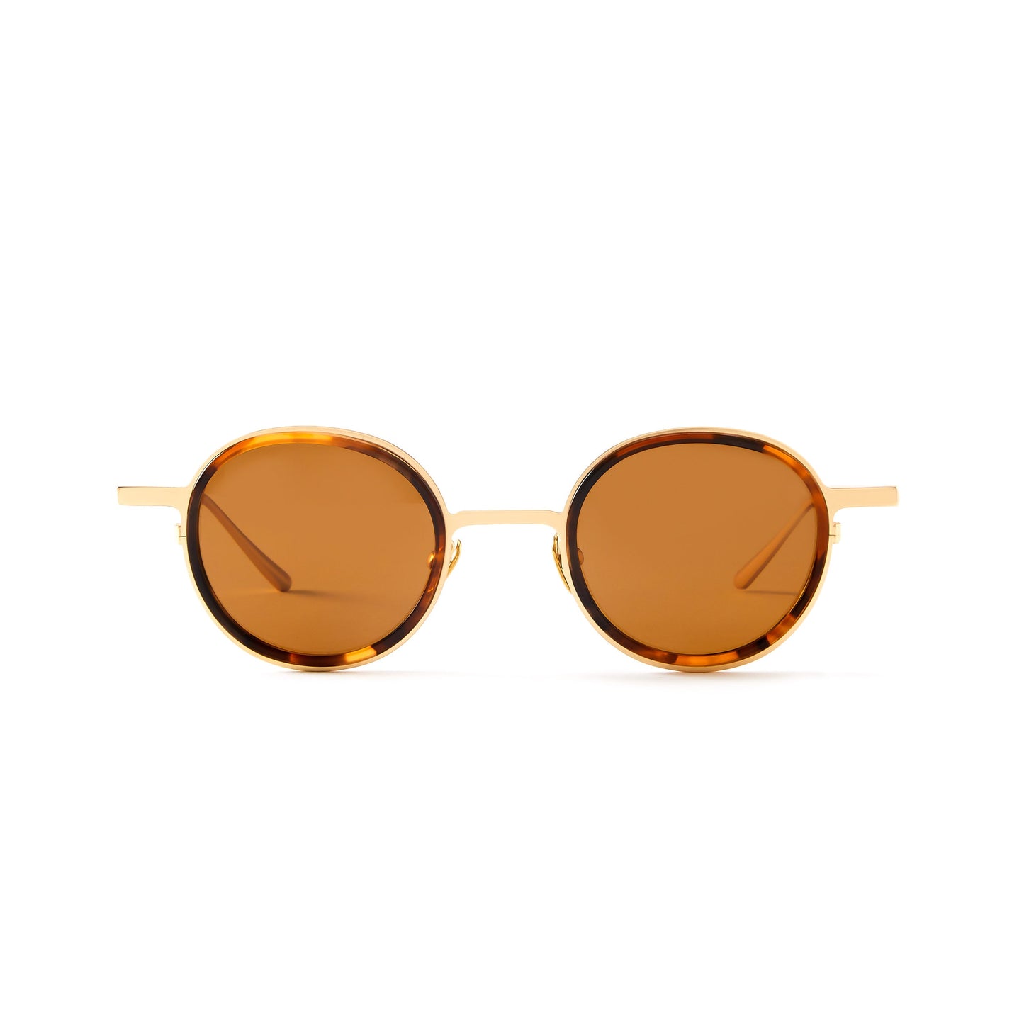 Arthur Sun Brown Marble & Mat Gold