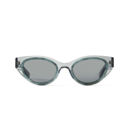Camille Sun Clear Grey & Teal Marble