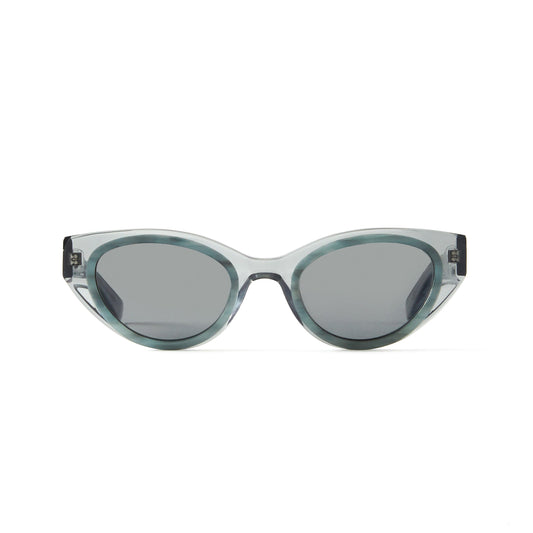 Camille Sun Clear Grey & Teal Marble