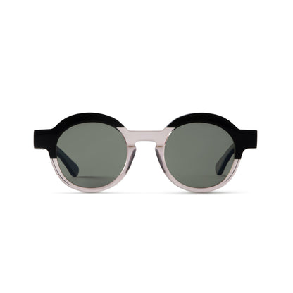 Charlotte Sun Black & Clear Pink