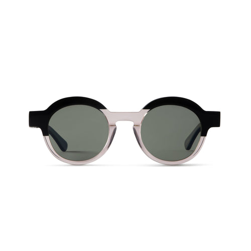 Charlotte Sun Black & Clear Pink