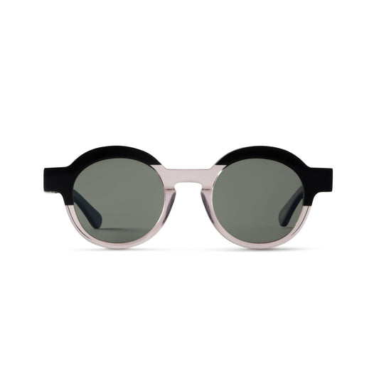 Charlotte Sun Black & Clear Pink
