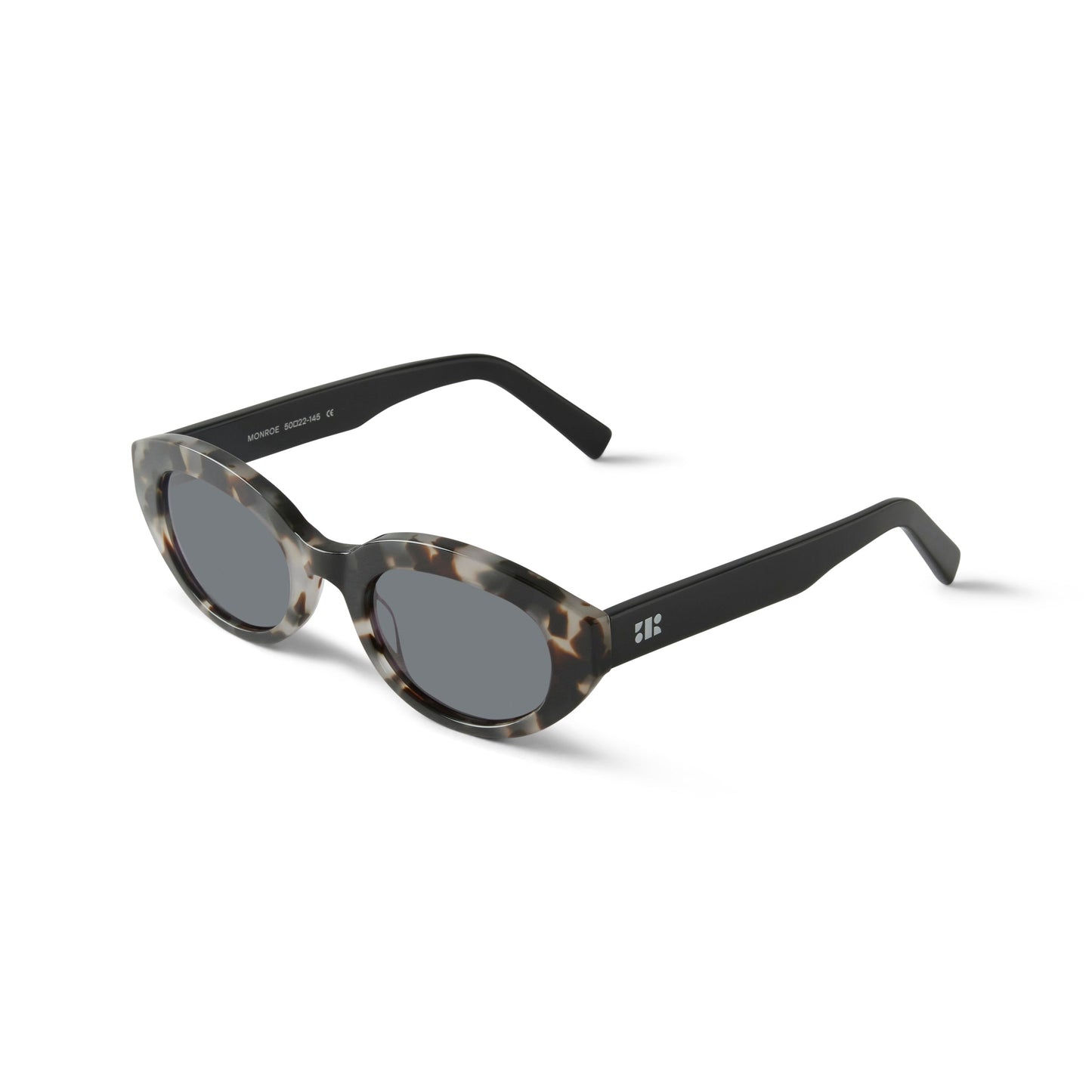 Monroe Sun Grey Marble & Black