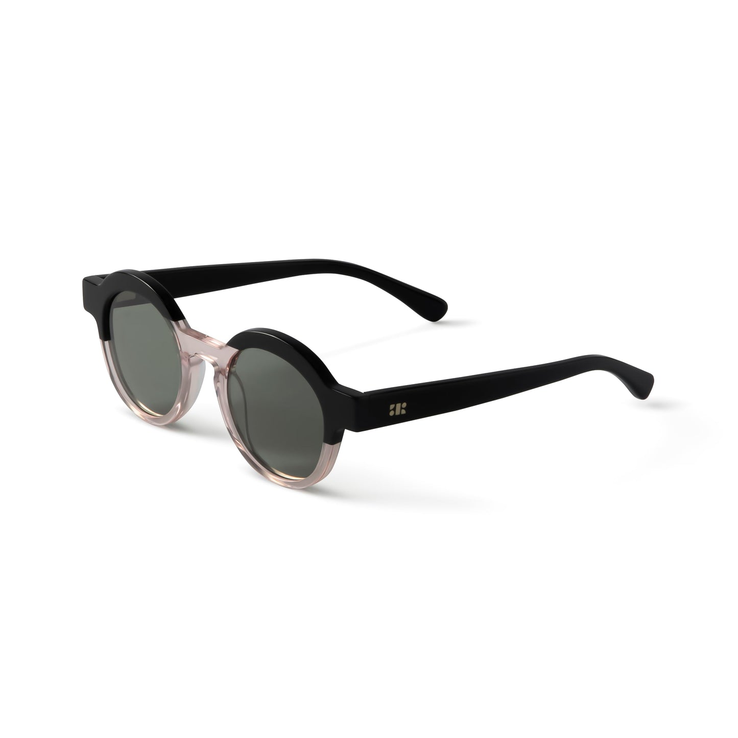 Charlotte Sun Black & Clear Pink